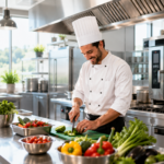 Cocina profesional con maquinaria nueva que ilustra las ayudas hostelería eficiencia energética de hasta 11.000 euros